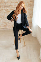 Every Day Blazer in Black    Layers Ave Shops- Tilden Co.