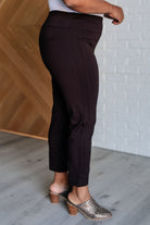 Magic Ankle Crop Skinny Pants in Chocolate    Bottoms Ave Shops- Tilden Co.