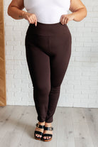 Magic Skinny 28" Pants in Chocolate    Bottoms Ave Shops- Tilden Co.