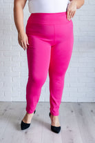 Magic Skinny 28" Pants in Hot Pink    Bottoms Ave Shops- Tilden Co.