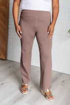 Magic Straight Pants in Dark Mocha    Bottoms Ave Shops- Tilden Co.