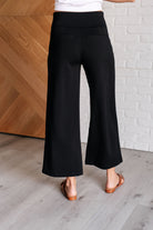 Magic Wide Leg Crop Pants in Black    Bottoms Ave Shops- Tilden Co.