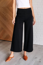 Magic Wide Leg Crop Pants in Black    Bottoms Ave Shops- Tilden Co.