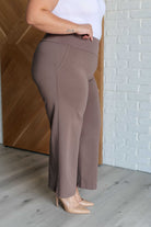 Magic Wide Leg Crop Pants in Dark Mocha    Bottoms Ave Shops- Tilden Co.