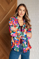 Make Like a Tree and Leaf Button Up Blouse    Tops Ave Shops- Tilden Co.