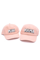 Mama and Mini Hat Set in Pink Accessories Ave Shops- Tilden Co.