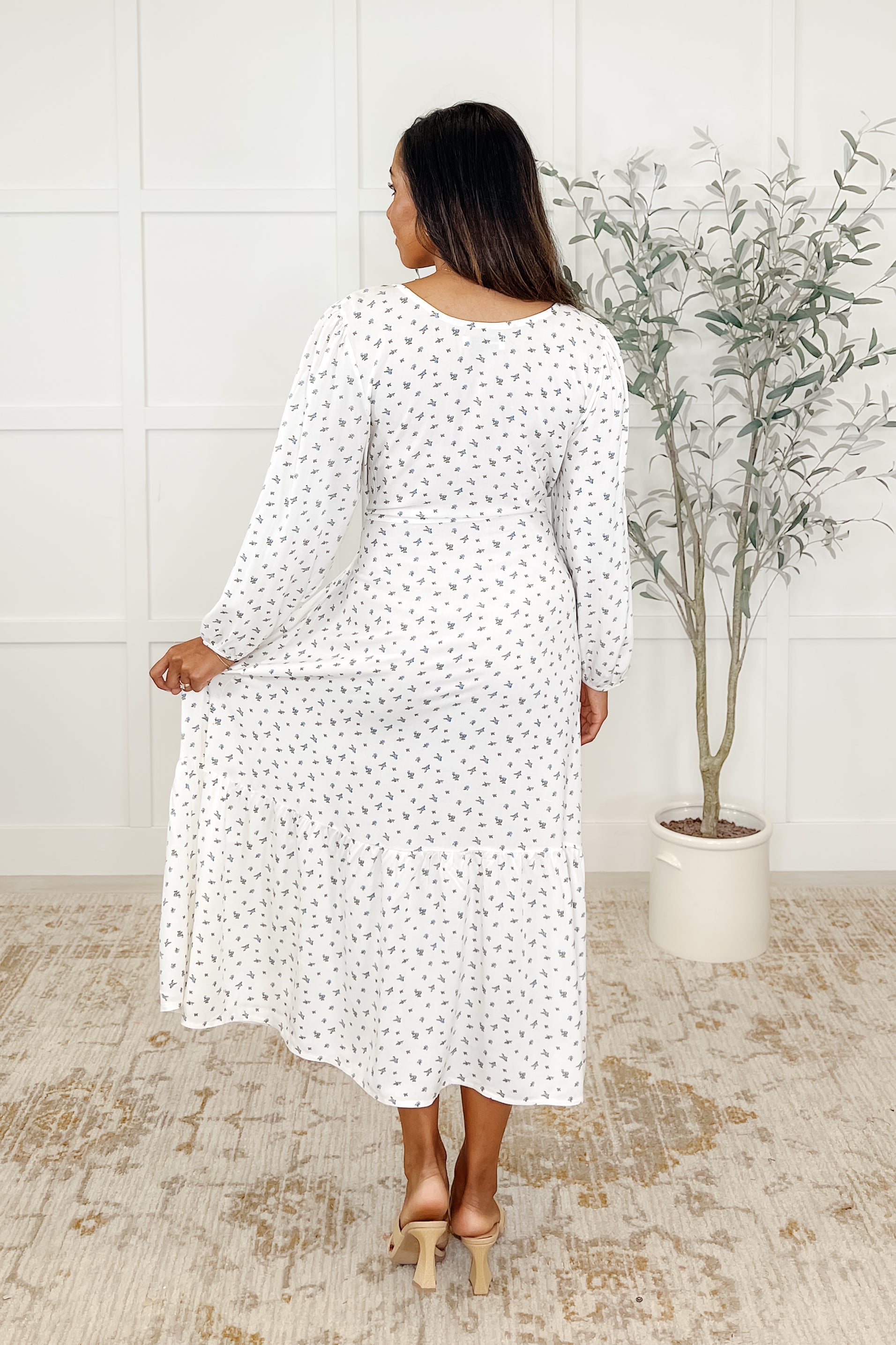 Maple Dress Floweret Womens Ave Shops- Tilden Co.