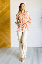 Marigold Dreams Floral Blouse    Tops Ave Shops- Tilden Co.