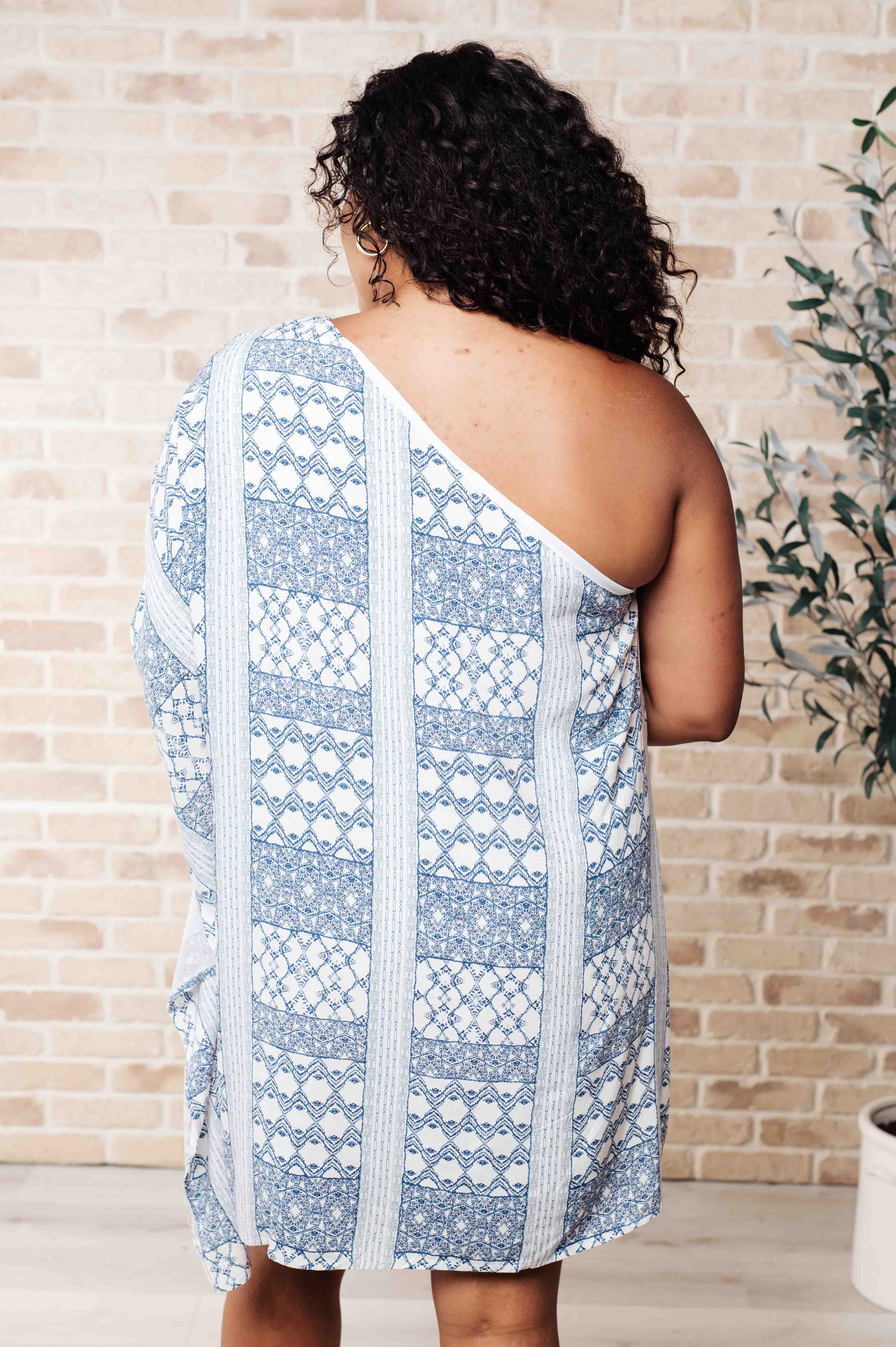 Marjorie One Shoulder Dress Dresses Ave Shops- Tilden Co.