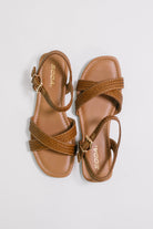 Marlene Ankle Strap Woven Sandal Womens Ave Shops- Tilden Co.