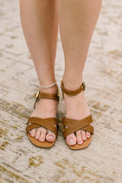 Marlene Ankle Strap Woven Sandal Womens Ave Shops- Tilden Co.