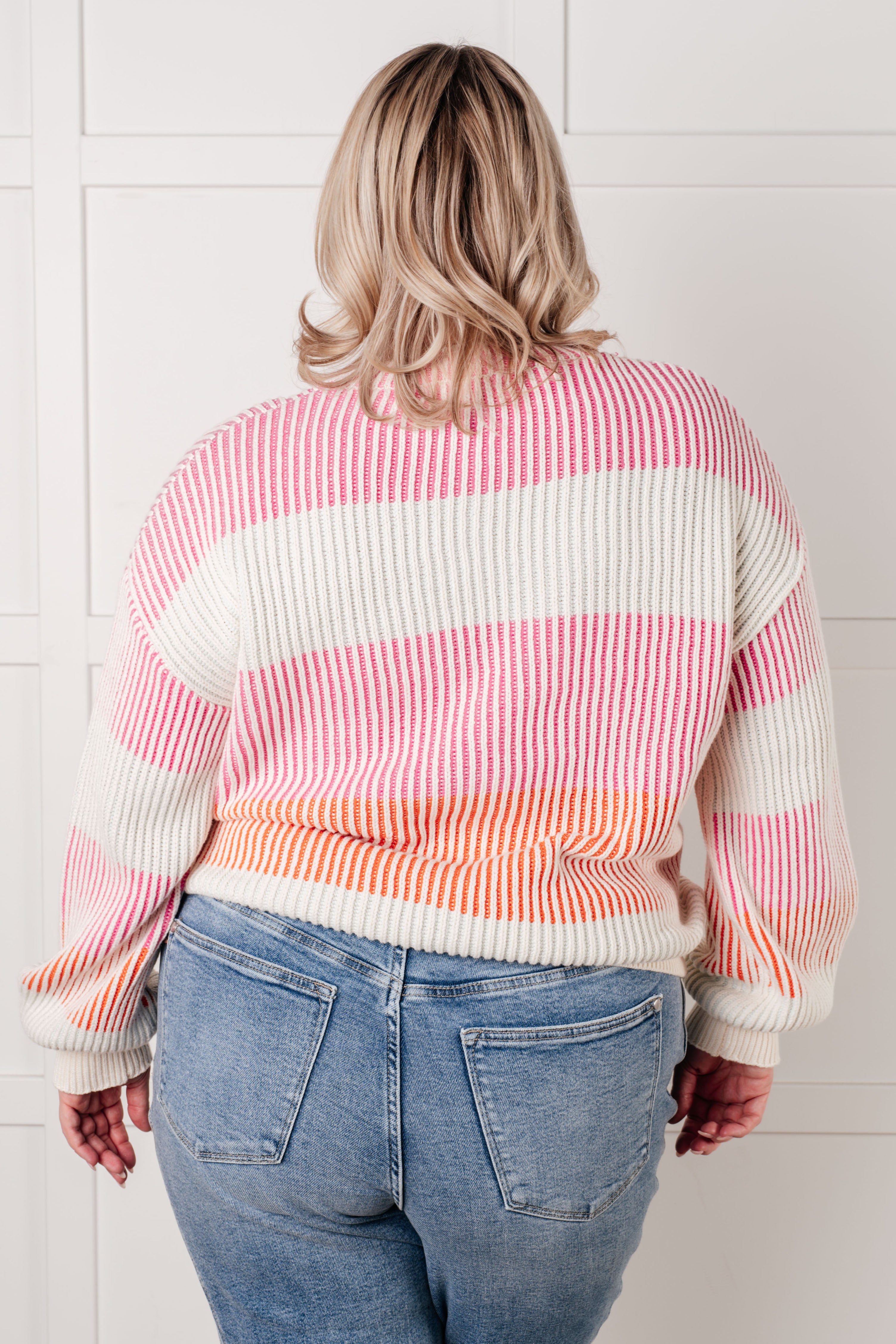 Matchmaker Striped Ribbed Top Tops Ave Shops- Tilden Co.