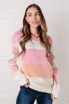 Matchmaker Striped Ribbed Top Tops Ave Shops- Tilden Co.