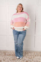 Matchmaker Striped Ribbed Top Tops Ave Shops- Tilden Co.