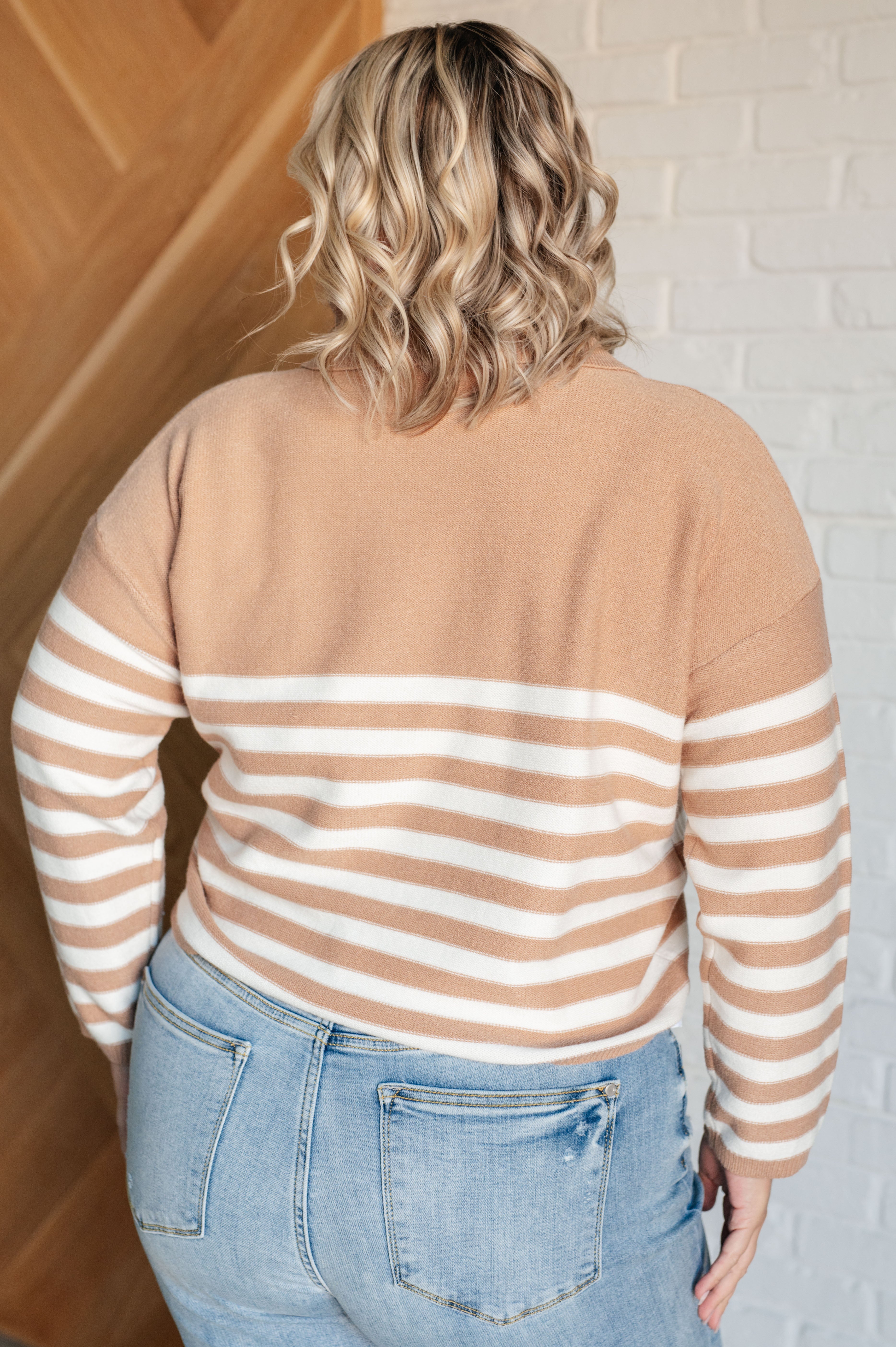 Memorable Moment Striped Sweater Tops Ave Shops- Tilden Co.