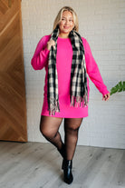 Milan Travel Shift Dress in Hot Pink    Dresses Ave Shops- Tilden Co.