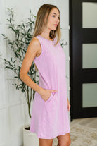 PREORDER: Mineral Wash Relaxed Tank Dress in Three Colors Womens Ave Shops- Tilden Co.
