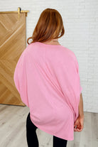 Minimal Muse Batwing Tee in Blossom Pink Womens Ave Shops- Tilden Co.