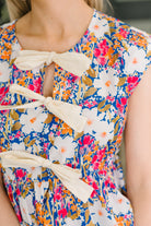 Mrs. Dependable Bow Detail Peplum Top T-Shirt Ave Shops- Tilden Co.