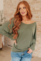 My Cozy Haven Long Sleeve Top Tops Ave Shops- Tilden Co.