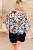 My Darling Valentina Front Tie Blouse Layers Ave Shops- Tilden Co.