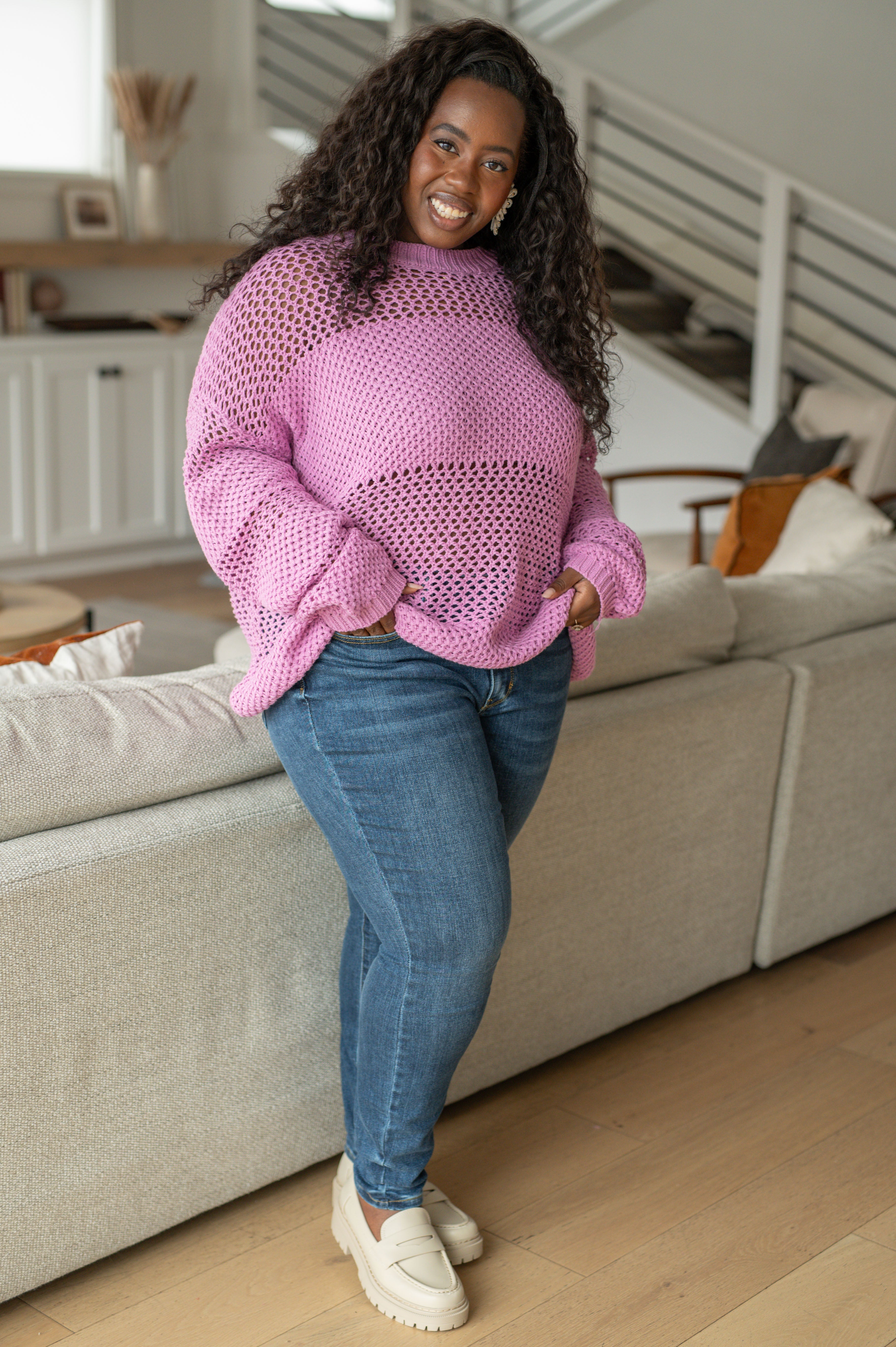 My Latest Love Loose Knit Sweater    Tops Ave Shops- Tilden Co.