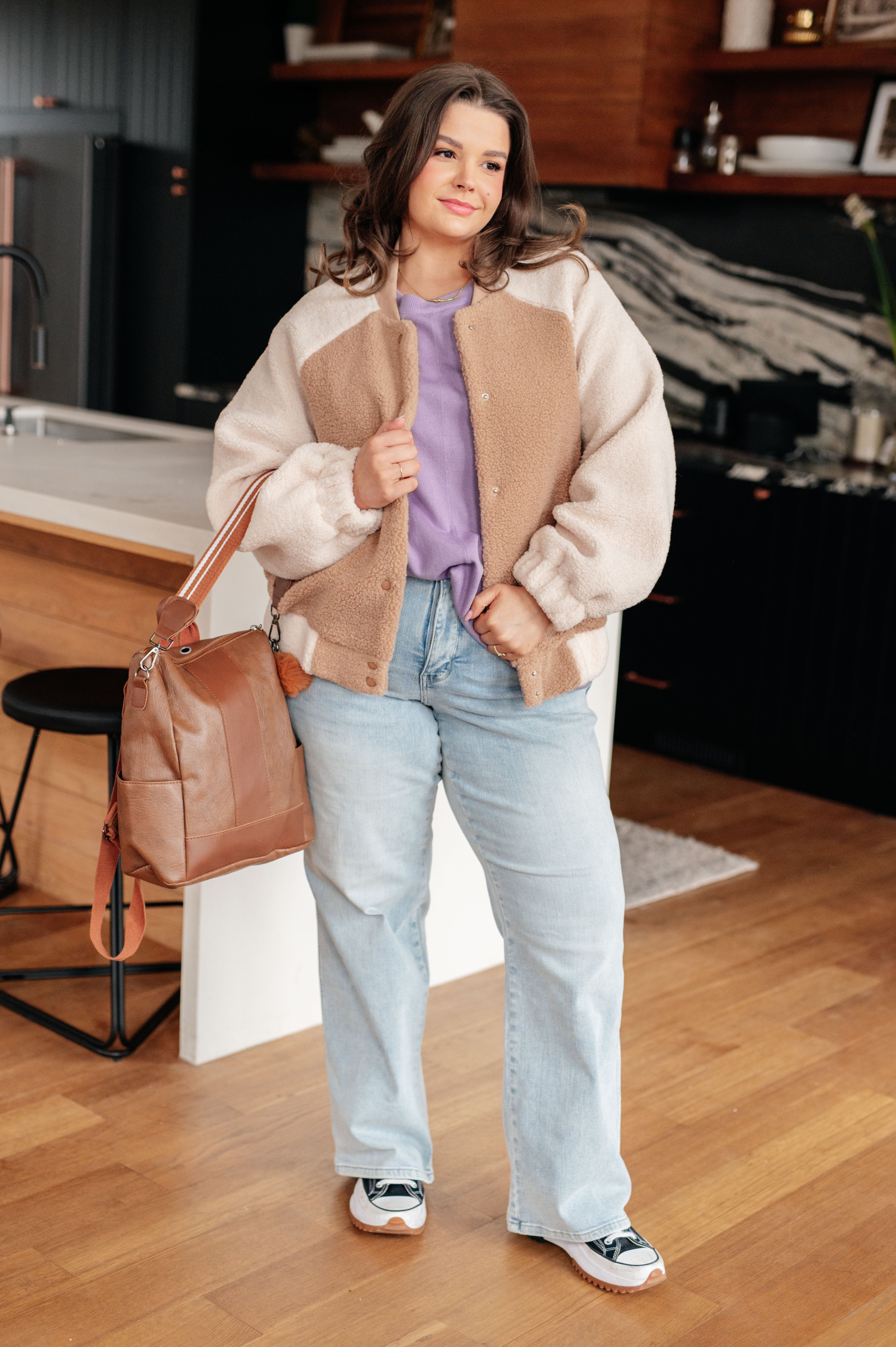 My Little Teddy Bomber Jacket Layers Ave Shops- Tilden Co.