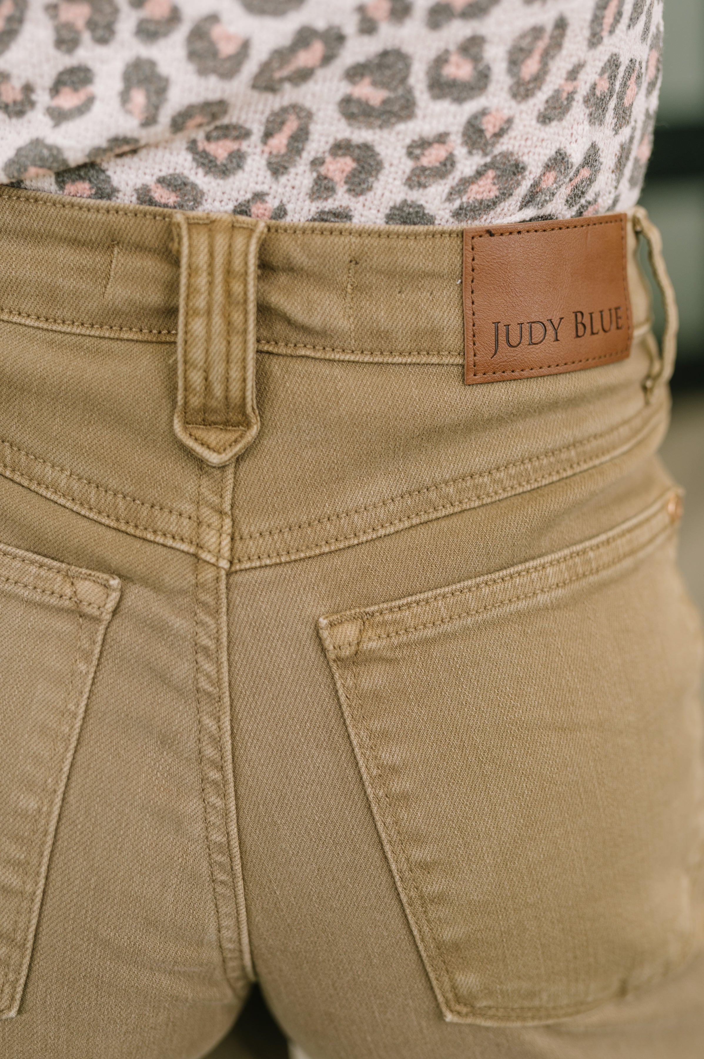 Nancy High Waist Wide Leg Ankle Jean with Vintage Front Yoke Womens Ave Shops- Tilden Co.