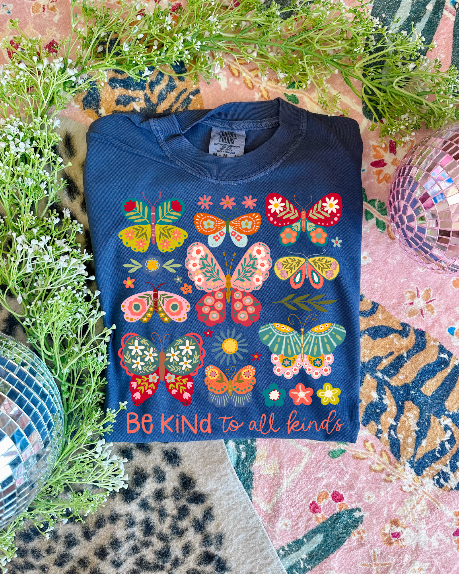 Be Kind to all Kinds Graphic Tee Womens Ave Shops- Tilden Co.