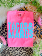 Taco's & Margs Graphic Tee Womens Ave Shops- Tilden Co.