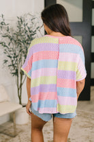 Never Been So Sure Textured Top Womens Ave Shops- Tilden Co.