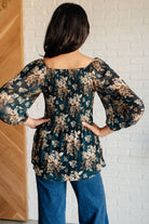 New Beginnings Square Neck Blouse    Blouses Ave Shops- Tilden Co.