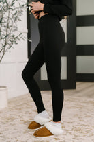 Next to Nothing Top and Bottom Set in Black Womens Ave Shops- Tilden Co.