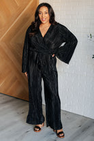 Night Out Plisse Jumpsuit    Jumpsuits & Rompers Ave Shops- Tilden Co.