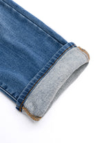 Nivea Vintage Wash Thermal Straight Jeans Denim Ave Shops- Tilden Co.