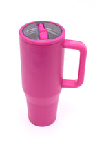 No Spill 40oz Tumbler in Hot Pink Home Ave Shops- Tilden Co.