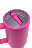 No Spill 40oz Tumbler in Hot Pink Home Ave Shops- Tilden Co.