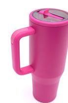 No Spill 40oz Tumbler in Hot Pink Home Ave Shops- Tilden Co.