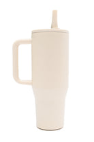 No Spill 40oz Tumbler in Off White Home Ave Shops- Tilden Co.