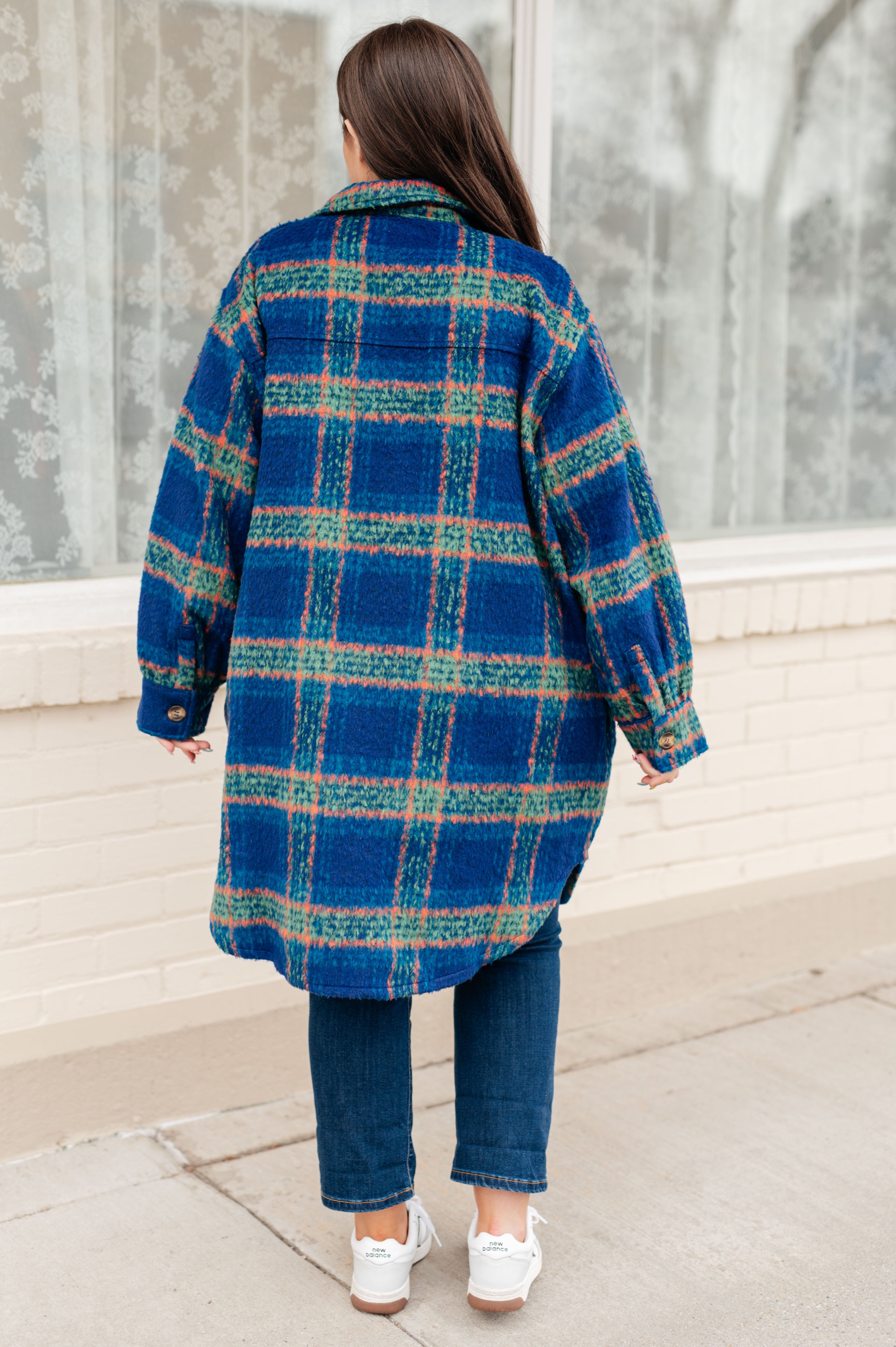 No Tears Plaid Coat Layers Ave Shops- Tilden Co.