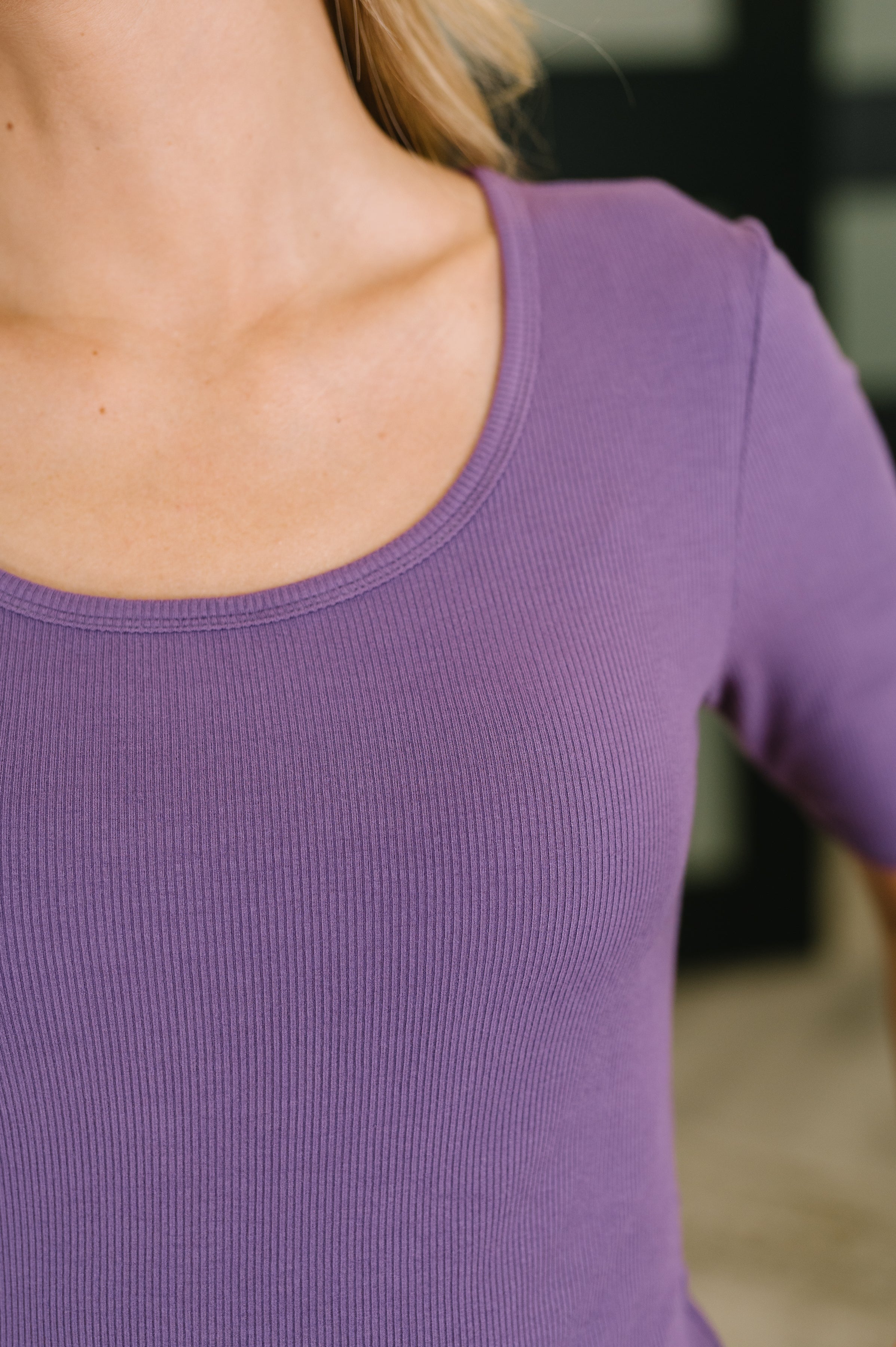 Nothing to Prove U-Neck Half Sleeve Top Womens Ave Shops- Tilden Co.