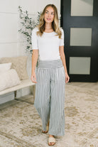Nothing to Prove U-Neck Half Sleeve Top in White Womens Ave Shops- Tilden Co.