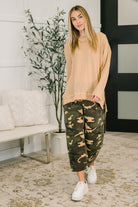 Now You See Me Camo Cargo Pants Womens Ave Shops- Tilden Co.