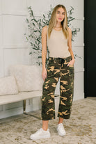 Now You See Me Camo Cargo Pants Womens Ave Shops- Tilden Co.