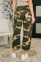 Now You See Me Camo Cargo Pants Womens Ave Shops- Tilden Co.