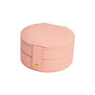 Circular Travel Jewelry Case in Pink    Home & Decor Ave Shops- Tilden Co.