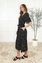 Olive Dress Daisy Blossoms Womens Ave Shops- Tilden Co.