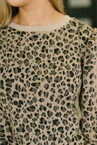 On The Prowl Leopard Print Top Womens Ave Shops- Tilden Co.