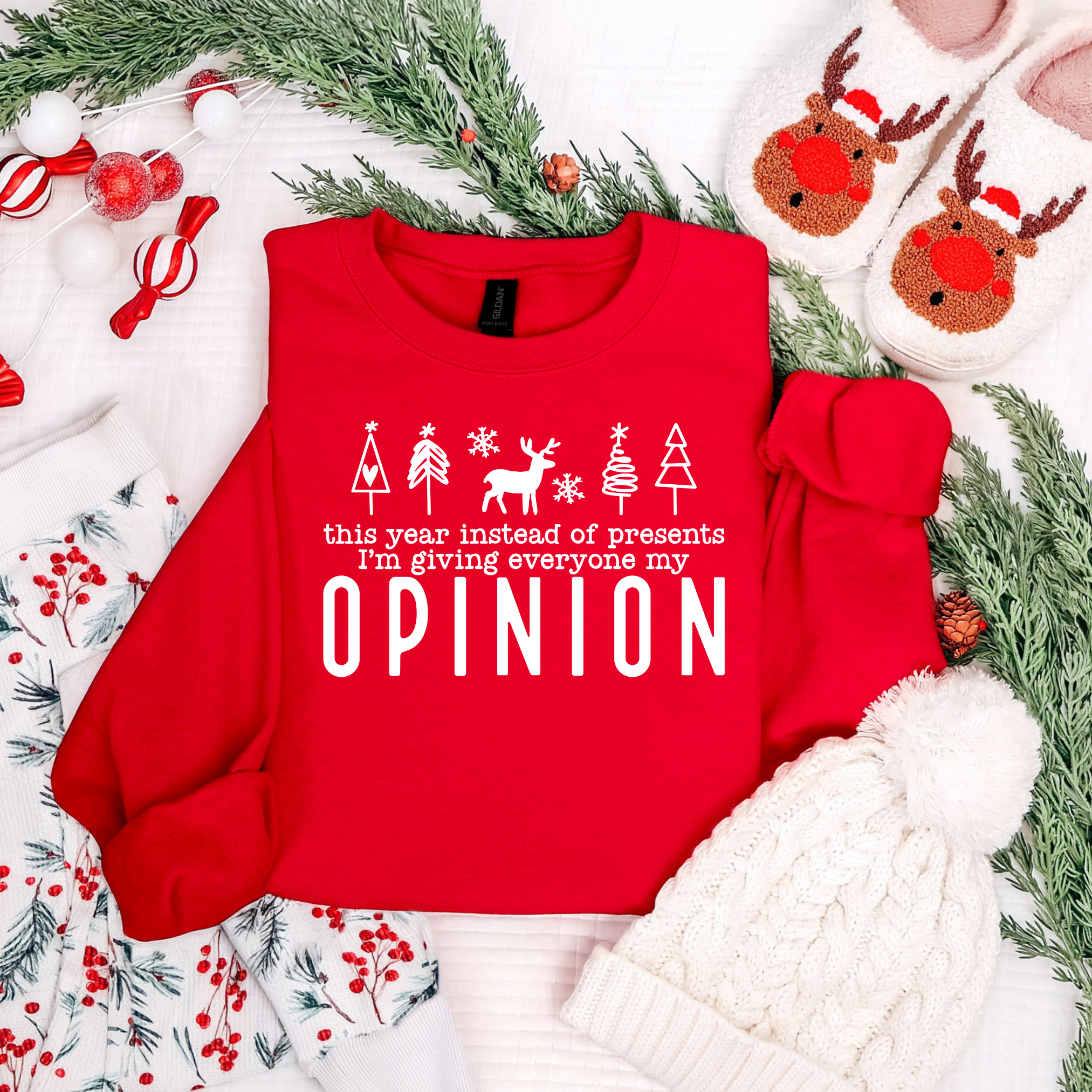 My Opinion Graphic Tee and Sweatshirt Womens Ave Shops- Tilden Co.