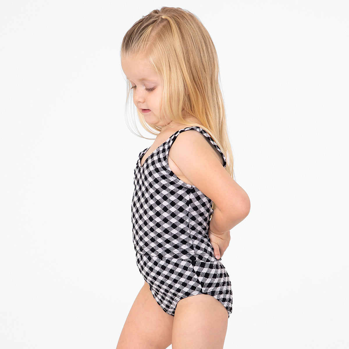 V Neck Tankini Top (Girls) Swim Top Janela Bay- Tilden Co.